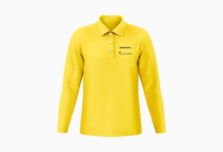 Long Sleeve Polo Shirt
